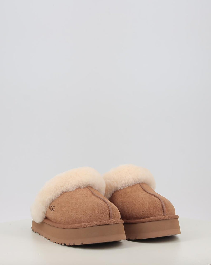 Hausschuhe UGG DISQUETTE chestnut