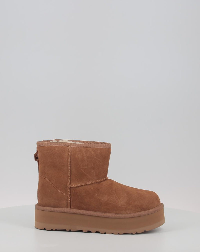 Stiefel UGG CLASSIC MINI PLATFORM chestnut