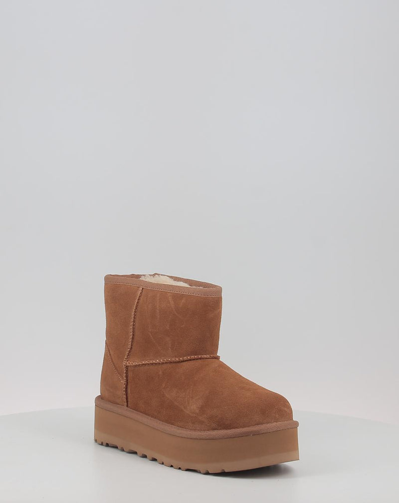 Stiefel UGG CLASSIC MINI PLATFORM chestnut