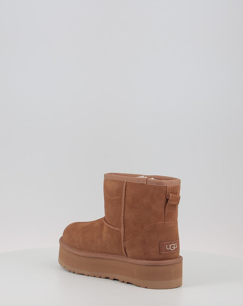 Stiefel UGG CLASSIC MINI PLATFORM chestnut