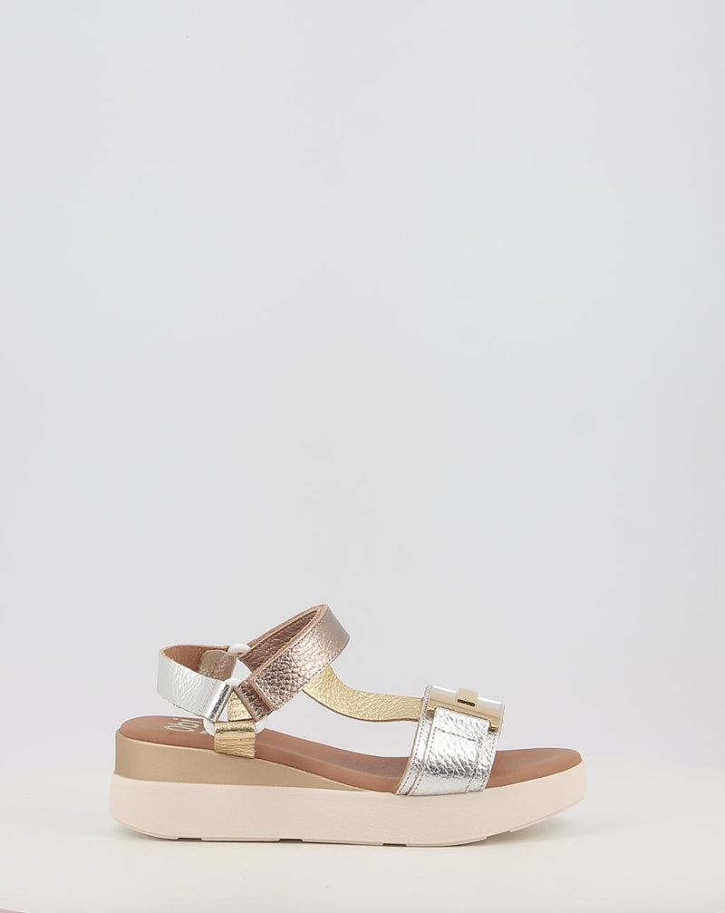 Sandalen OBI SHOES 5671 metallisch