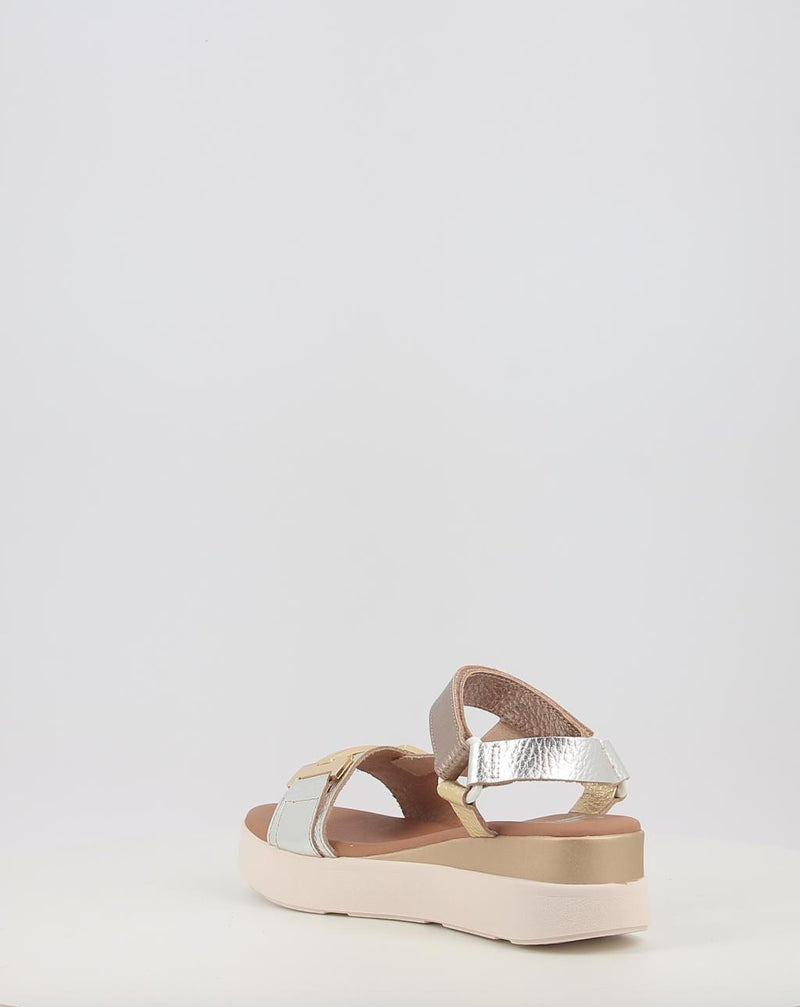 Sandalen OBI SHOES 5671 metallisch