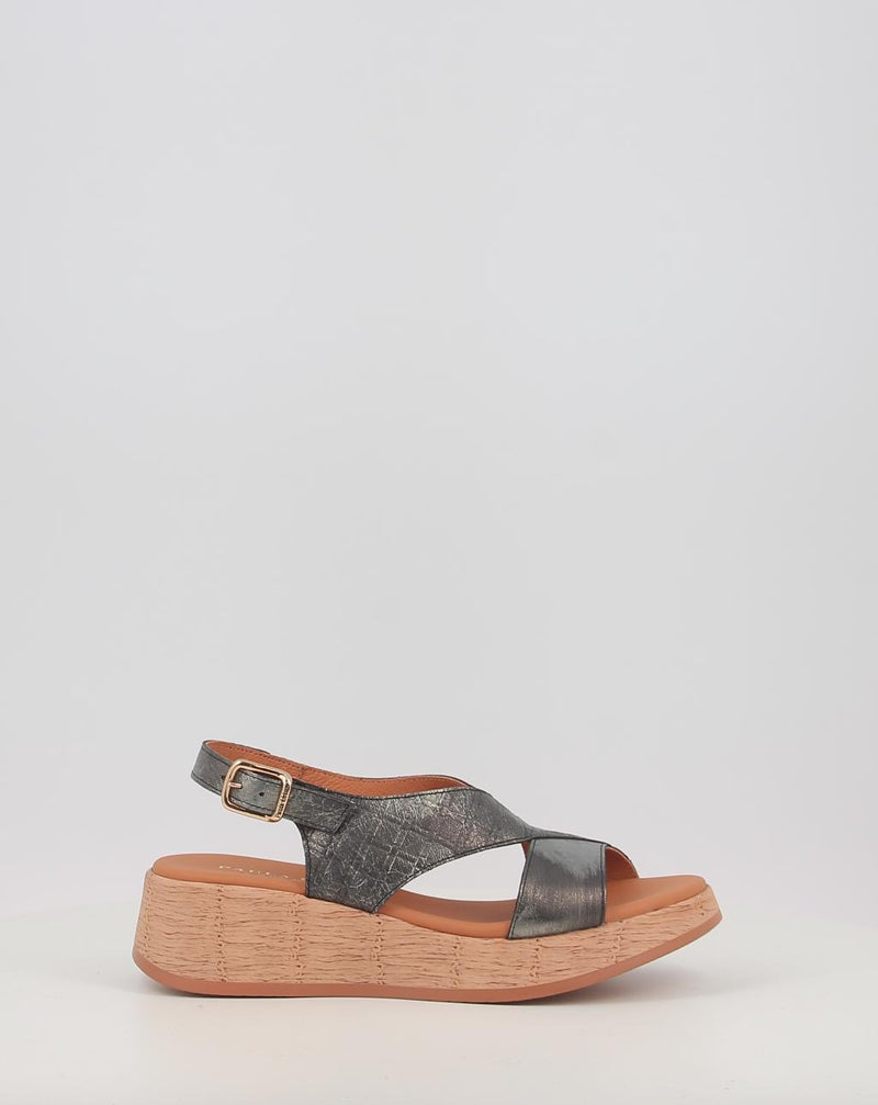 Sandalen PAULA URBAN 33-787 metallisch
