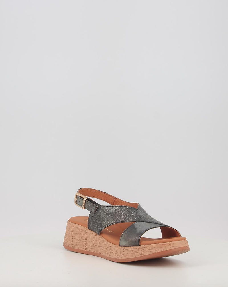 Sandalen PAULA URBAN 33-787 metallisch