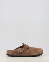 Clogs BIRKENSTOCK BOSTON SFB LEVE DARK TEA TONAL FB Leder