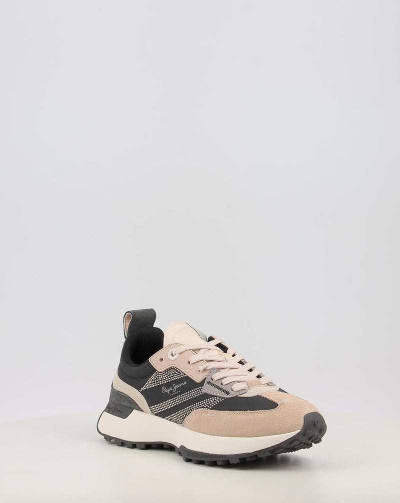 Sneaker PEPE JEANS LUCKY PARTY W PLS600018 sand