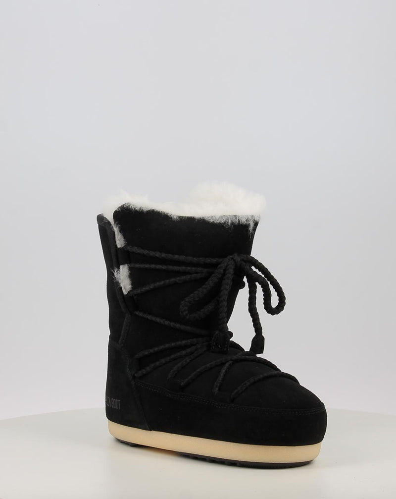 Stiefel MOON BOOT MB EVX BOOT SUEDE / SHEARLING schwarz