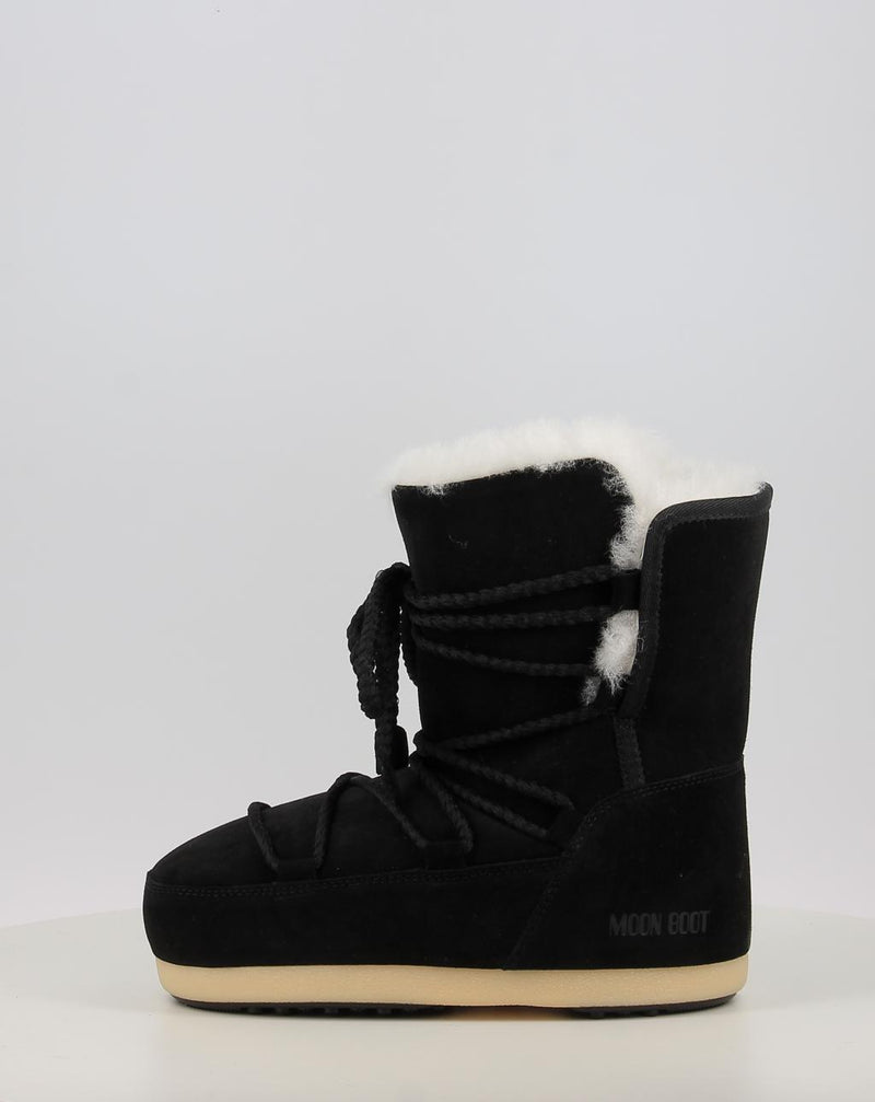 Stiefel MOON BOOT MB EVX BOOT SUEDE / SHEARLING schwarz