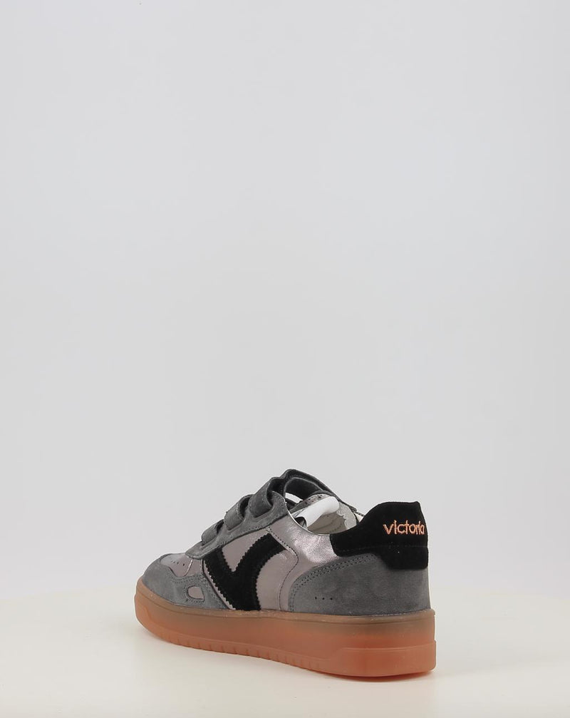 Sneakers VICTORIA SEÚL TIRAS SERRAJE & METAL 1257141 grau