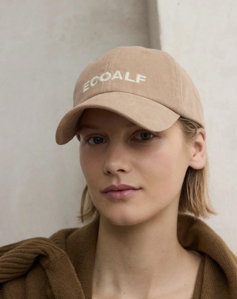 Caps ECOALF CURDO CAP SWAN beige