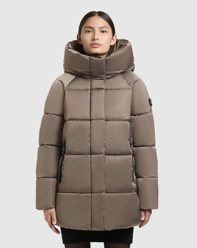 KHUJO Daunenjacke braun