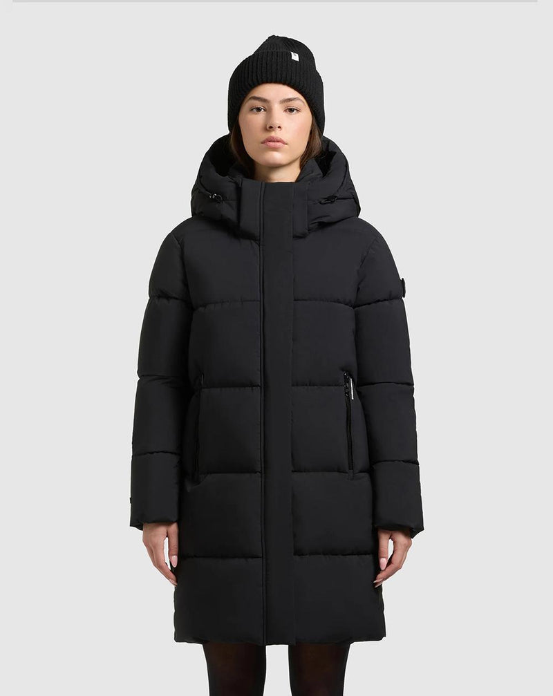 Khujo HAYA2 MATT Daunenjacke schwarz