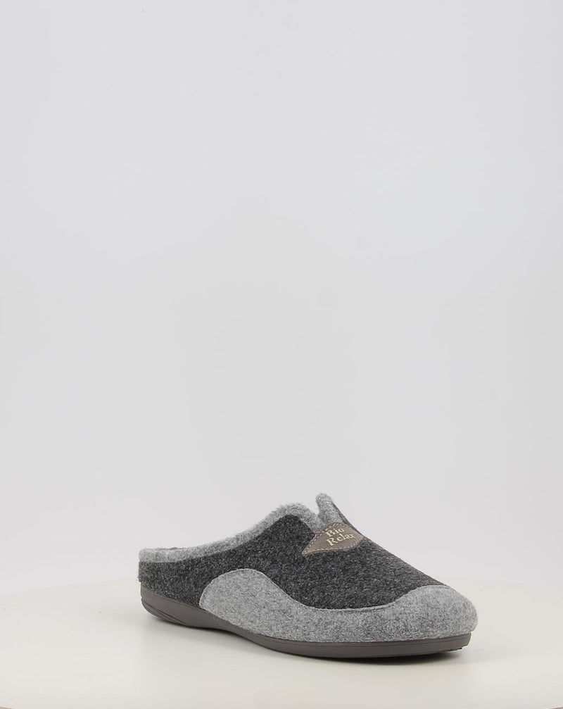 Hausschuhe BIO RELAX FANCYWOOL 13660 grau