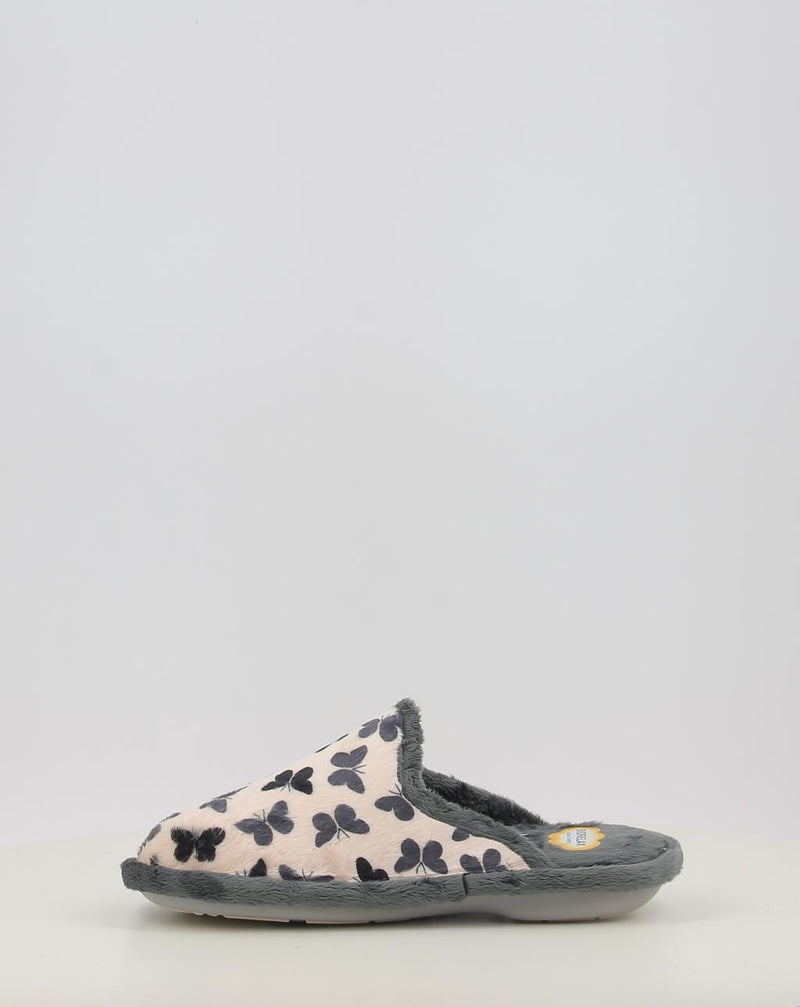 Hausschuhe BIO RELAX MARIPOSA 4514 grau