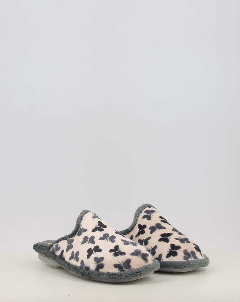 Hausschuhe BIO RELAX MARIPOSA 4514 grau