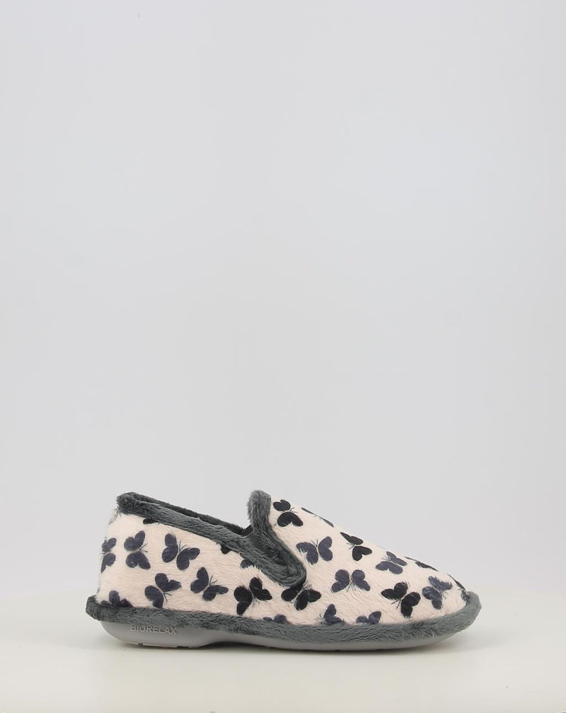 Hausschuhe BIO RELAX MARIPOSA 4601 grau
