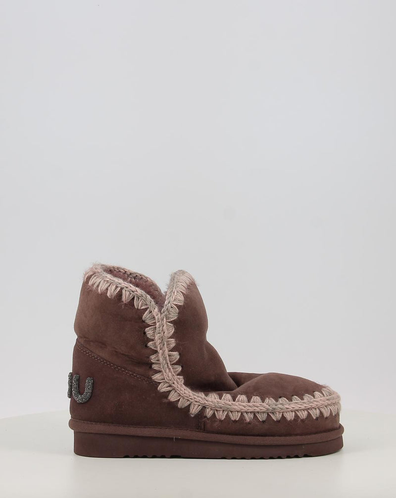 Stiefel MOU ESKIMO 18 GLITTER LOGO braun