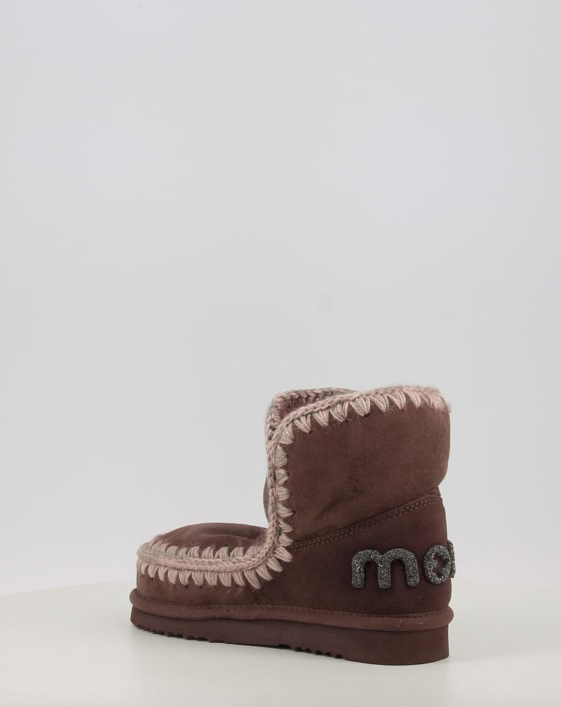 Stiefel MOU ESKIMO 18 GLITTER LOGO braun