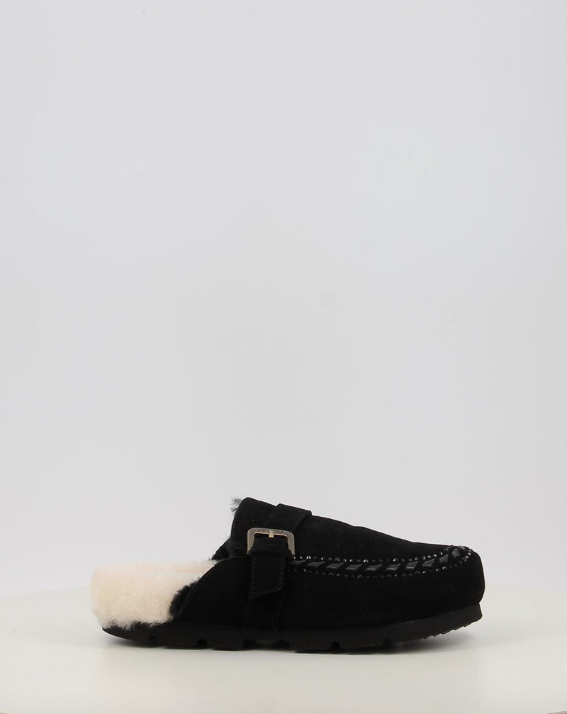 Clogs MOU WINTER BIO LEATHER STITCHING schwarz