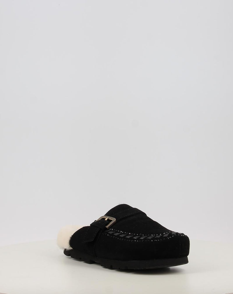 Clogs MOU WINTER BIO LEATHER STITCHING schwarz