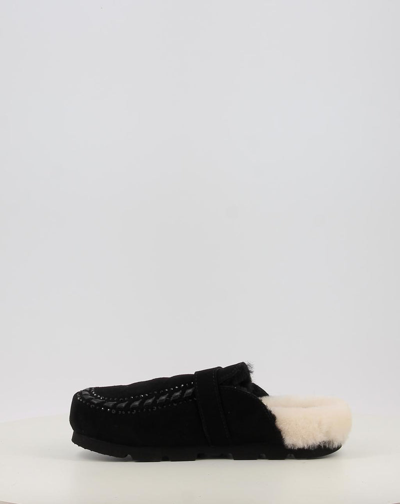 Clogs MOU WINTER BIO LEATHER STITCHING schwarz