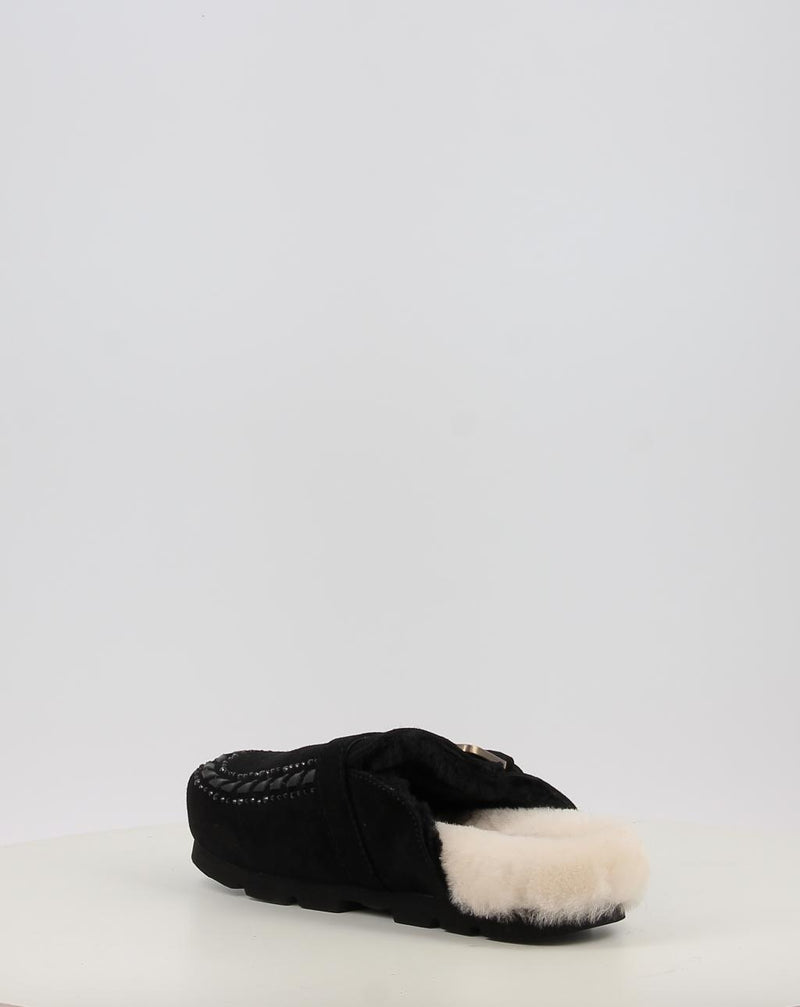 Clogs MOU WINTER BIO LEATHER STITCHING schwarz