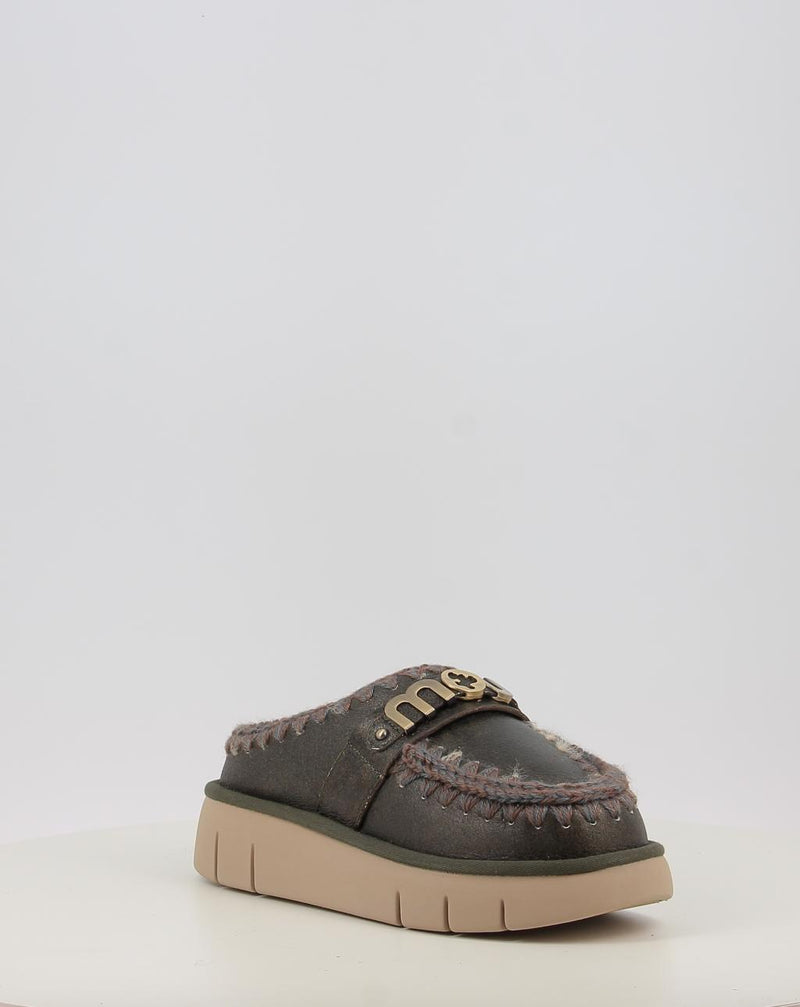 Clogs MOU BOUNCE CLOG SPECIAL LEATHER bronze