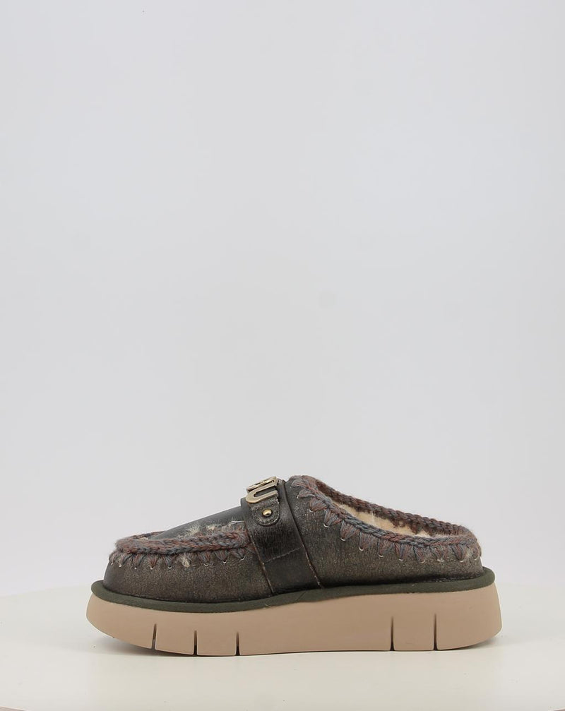 Clogs MOU BOUNCE CLOG SPECIAL LEATHER bronze