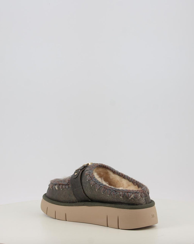 Clogs MOU BOUNCE CLOG SPECIAL LEATHER bronze
