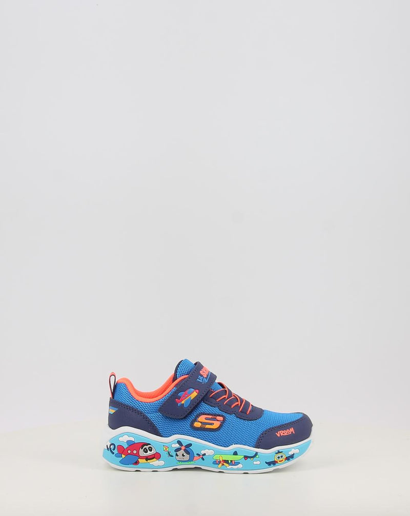 Sneakers SKECHERS PLAY SCENE 407312N blau