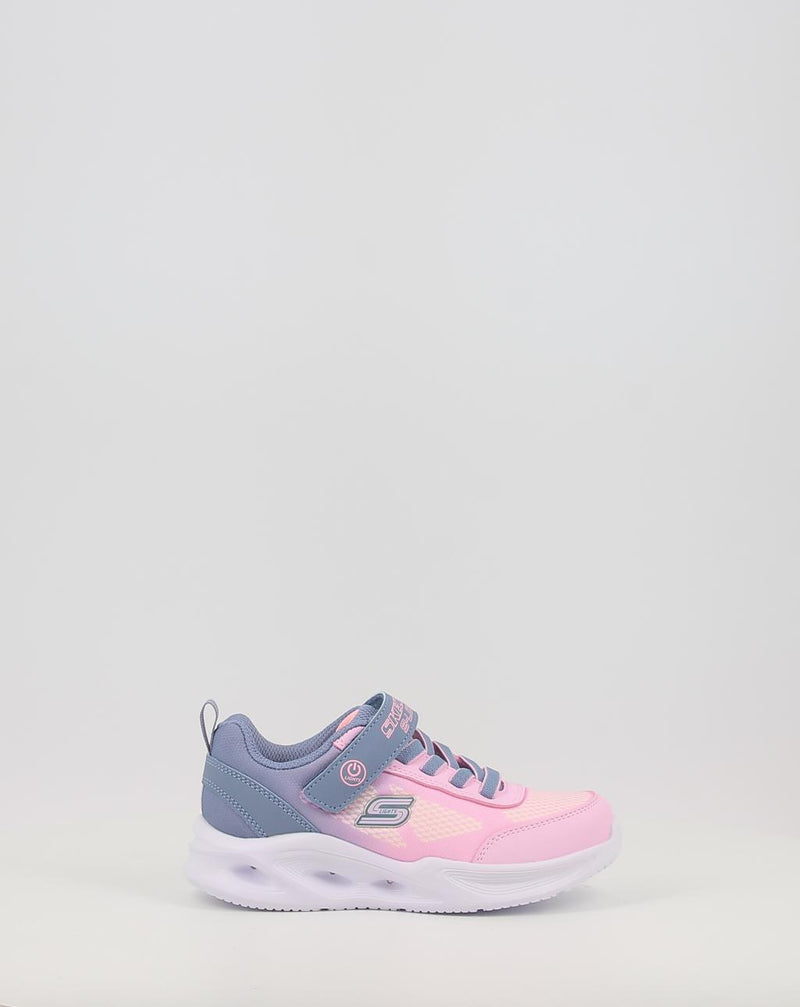 Sneakers SKECHERS S-LIGHTS: SOLA GLOW - OMBRE DELUXE 303714L lila