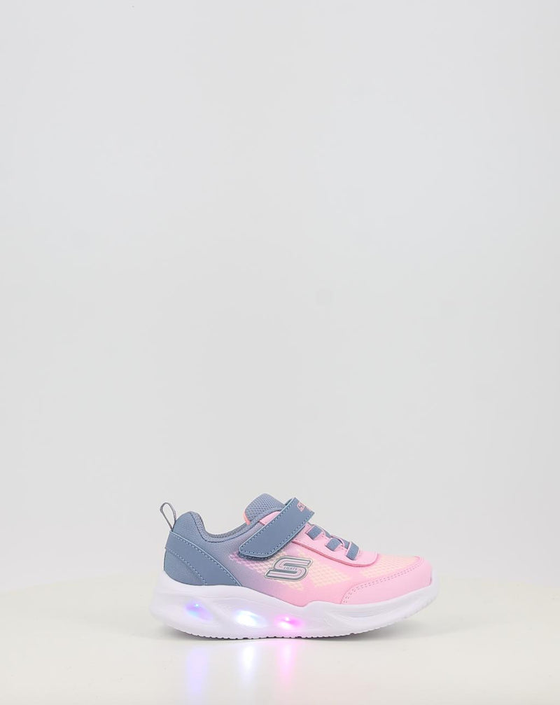 Sneakers SKECHERS S-LIGHTS: SOLA GLOW - OMBRE DELUXE 303714N lila