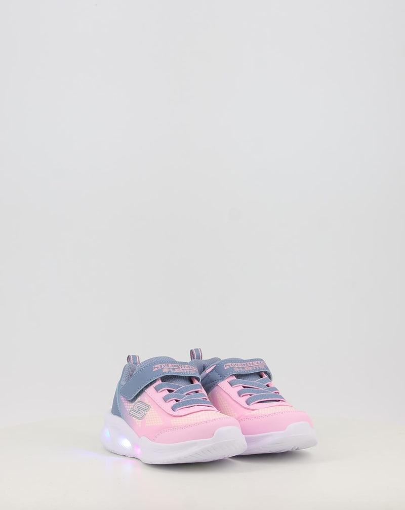 Sneakers SKECHERS S-LIGHTS: SOLA GLOW - OMBRE DELUXE 303714N lila
