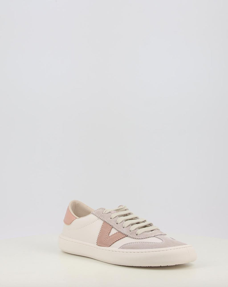 Sneaker VICTORIA OLMO BAREFOOT EFECTO PIEL & SERRAJE 1186100 weiß