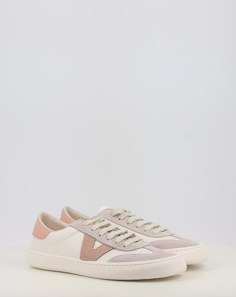 Sneaker VICTORIA OLMO BAREFOOT EFECTO PIEL & SERRAJE 1186100 weiß
