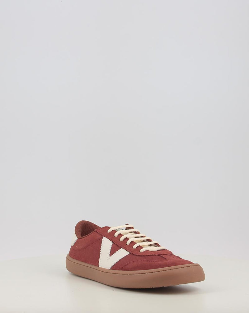 Sneaker VICTORIA OLMO BAREFOOT EFECTO PIEL & SERRAJE 1186103 granat