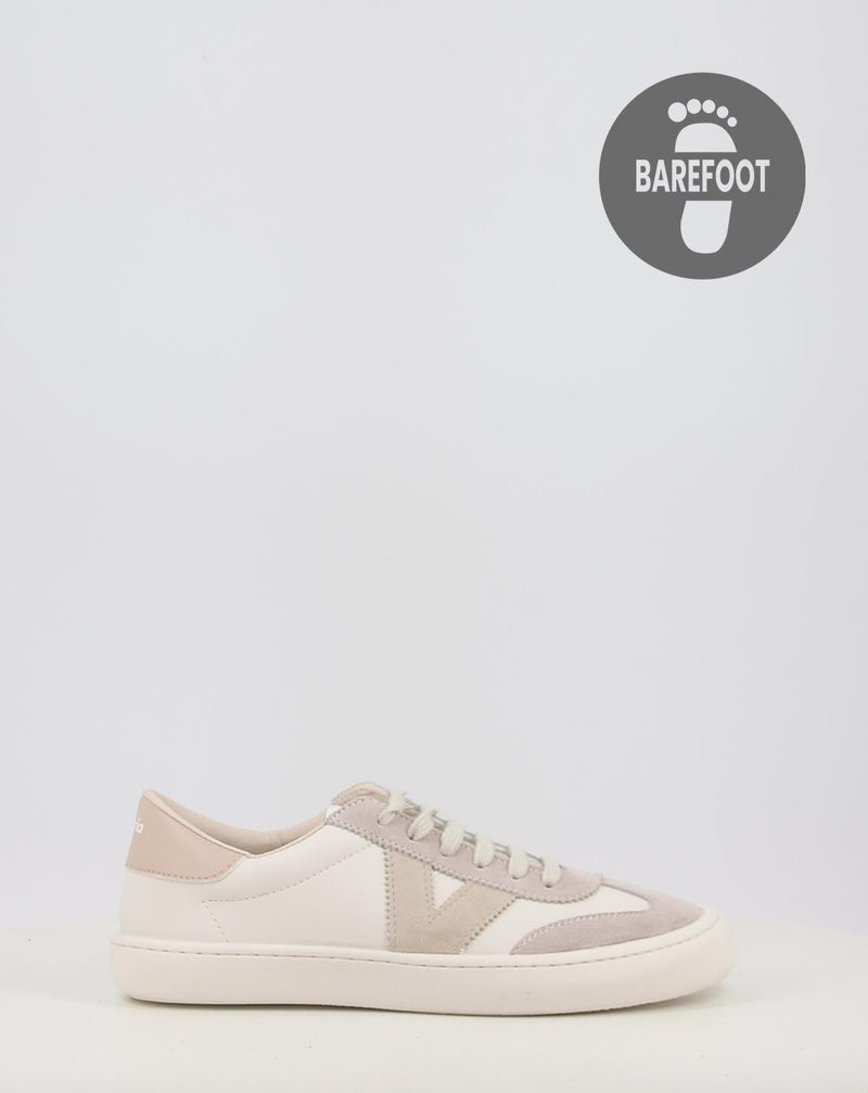 Sneaker VICTORIA OLMO BAREFOOT EFECTO PIEL & SERRAJE 1186100 weiß