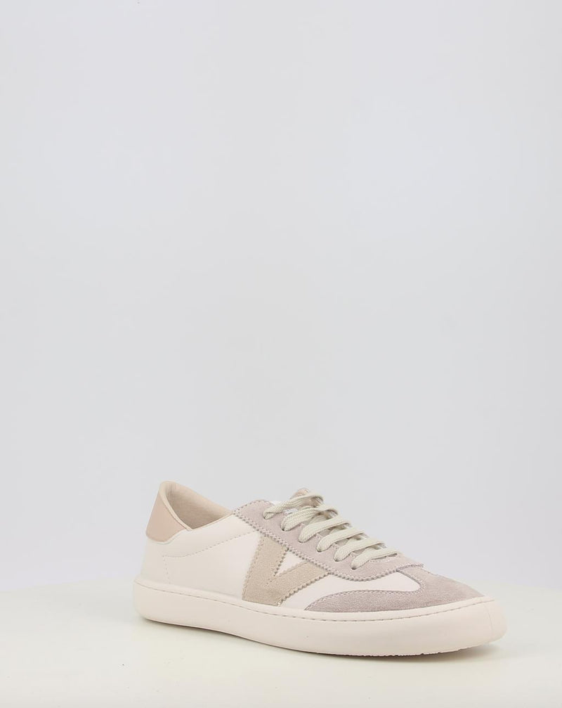 Sneaker VICTORIA OLMO BAREFOOT EFECTO PIEL & SERRAJE 1186100 weiß