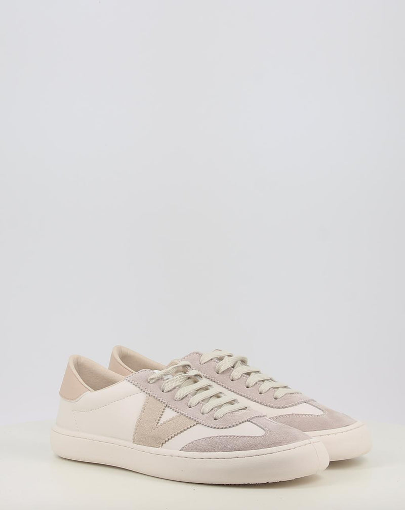 Sneaker VICTORIA OLMO BAREFOOT EFECTO PIEL & SERRAJE 1186100 weiß
