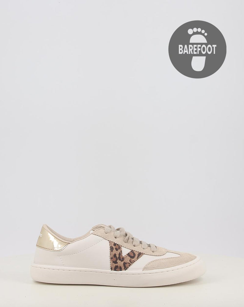 Sneaker VICTORIA OLMO BAREFOOT EFECTO PIEL & SERRAJE 1186101 weiß