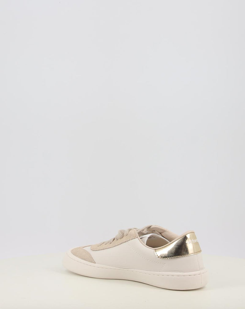 Sneaker VICTORIA OLMO BAREFOOT EFECTO PIEL & SERRAJE 1186101 weiß
