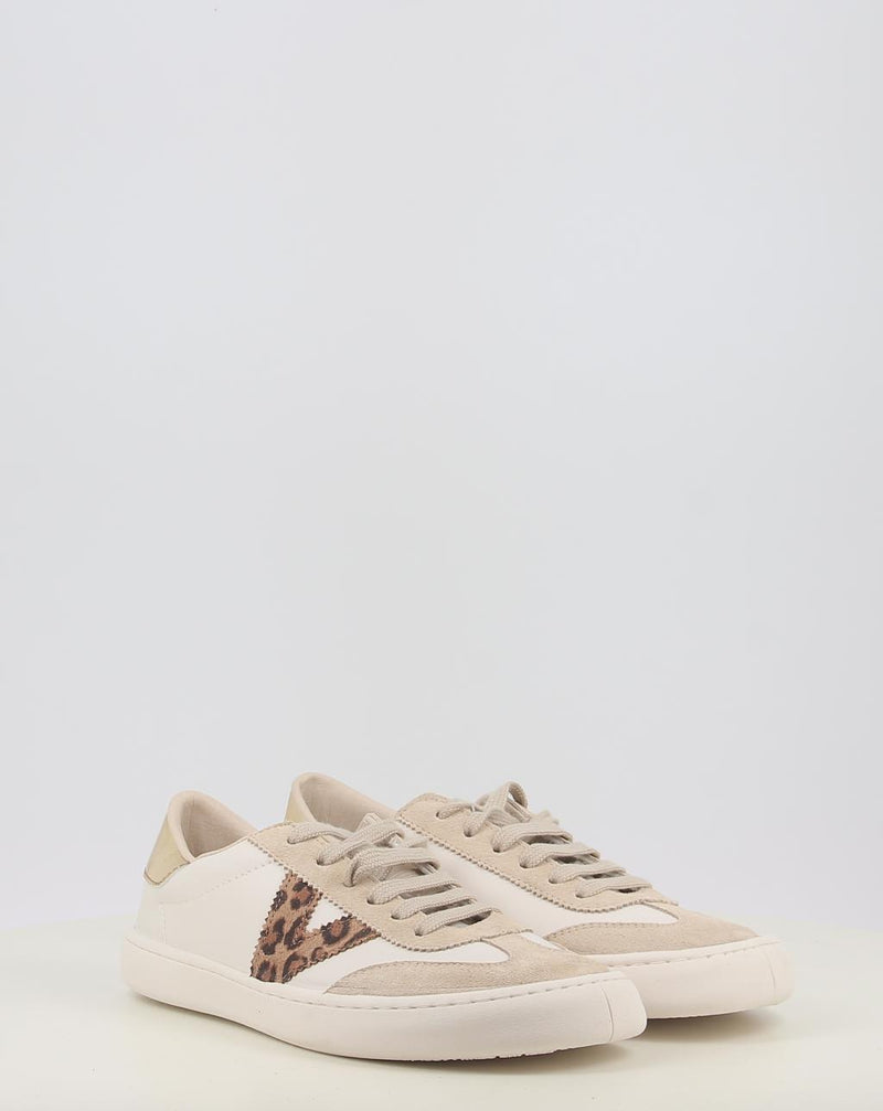 Sneaker VICTORIA OLMO BAREFOOT EFECTO PIEL & SERRAJE 1186101 weiß
