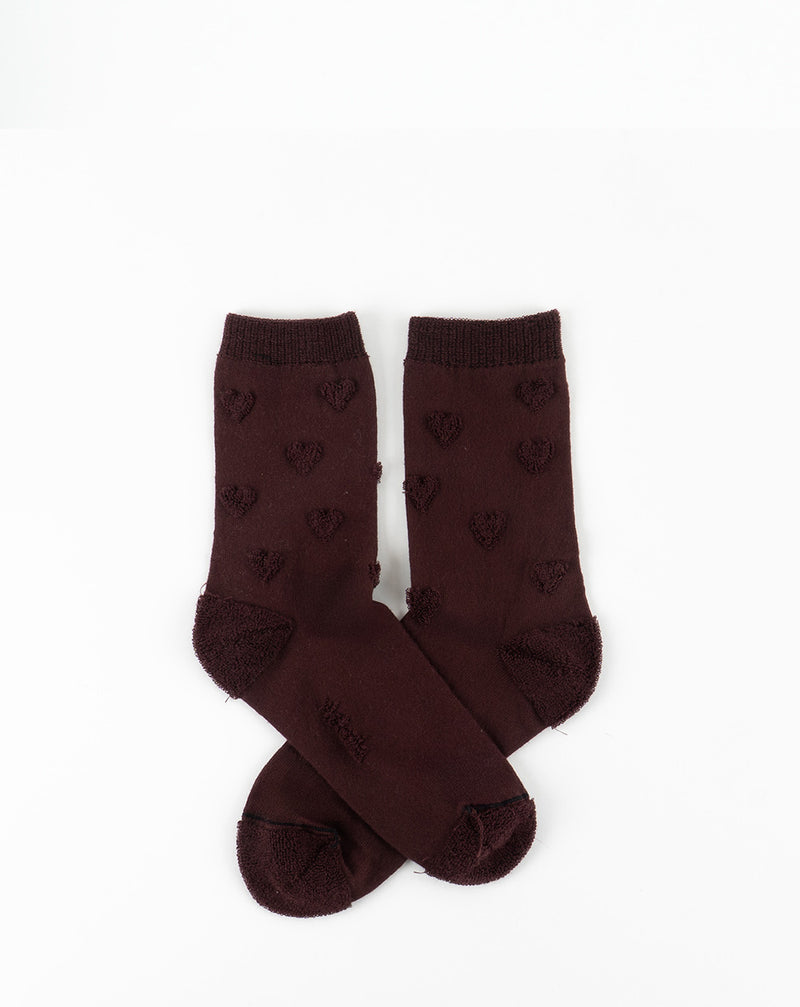 Socken VICTORIA 9126033 granatrot