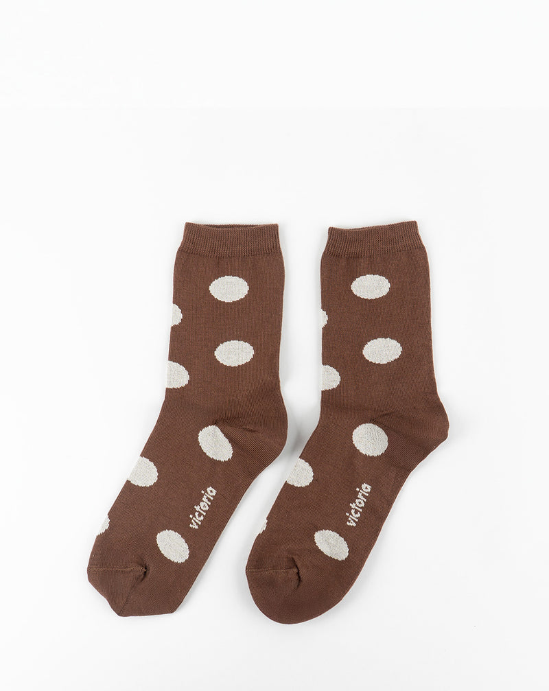 Socken VICTORIA 9126034 braun