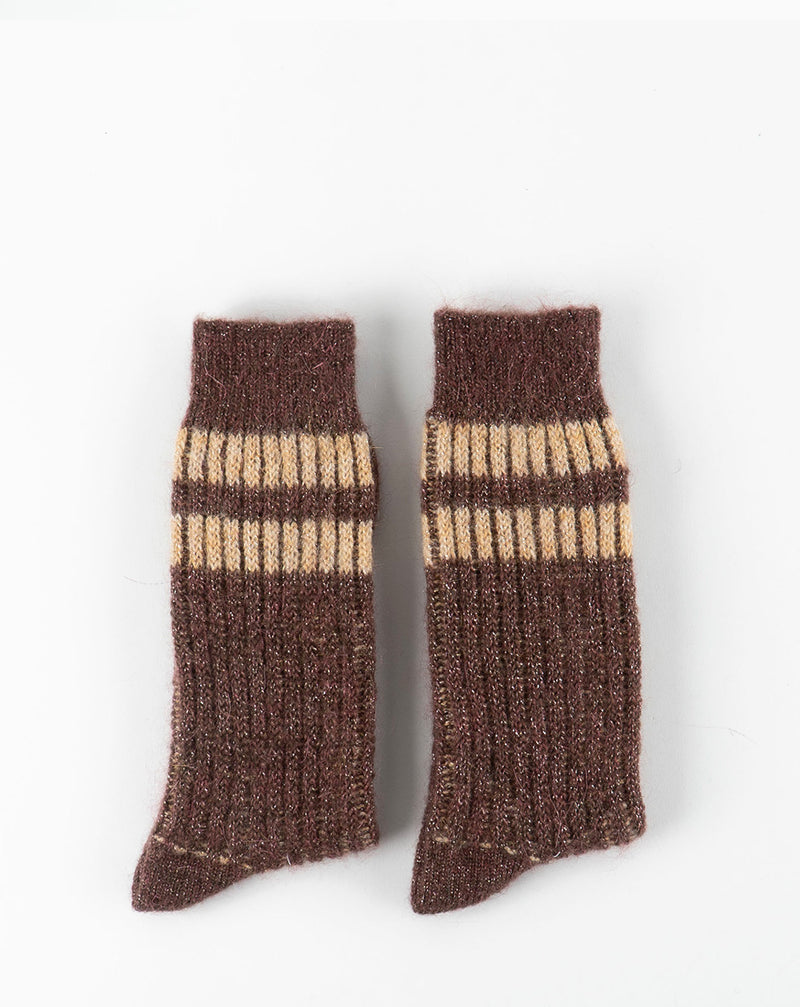 Socken VICTORIA 9126045 braun