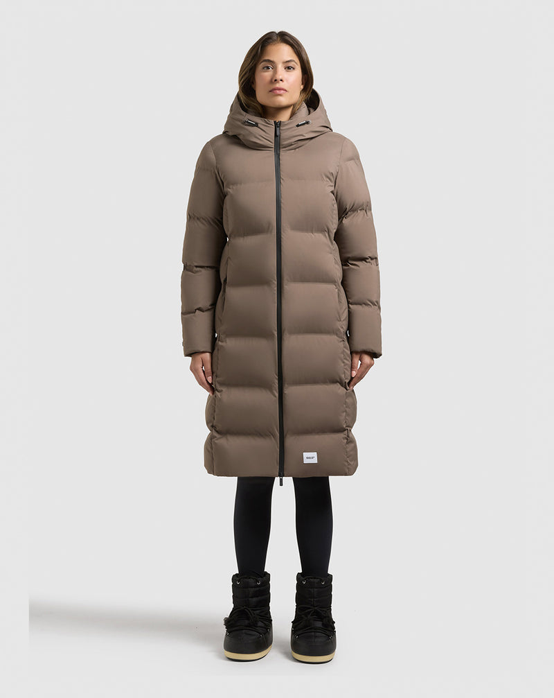 KHUJO FINNIE4 Daunenjacken in Taupe
