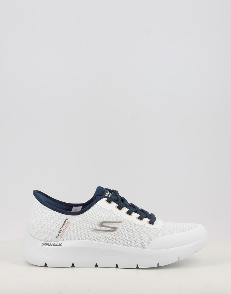 Sneaker SKECHERS SLIP-INS: GO WALK FLEX - NETRO 216332 weiß