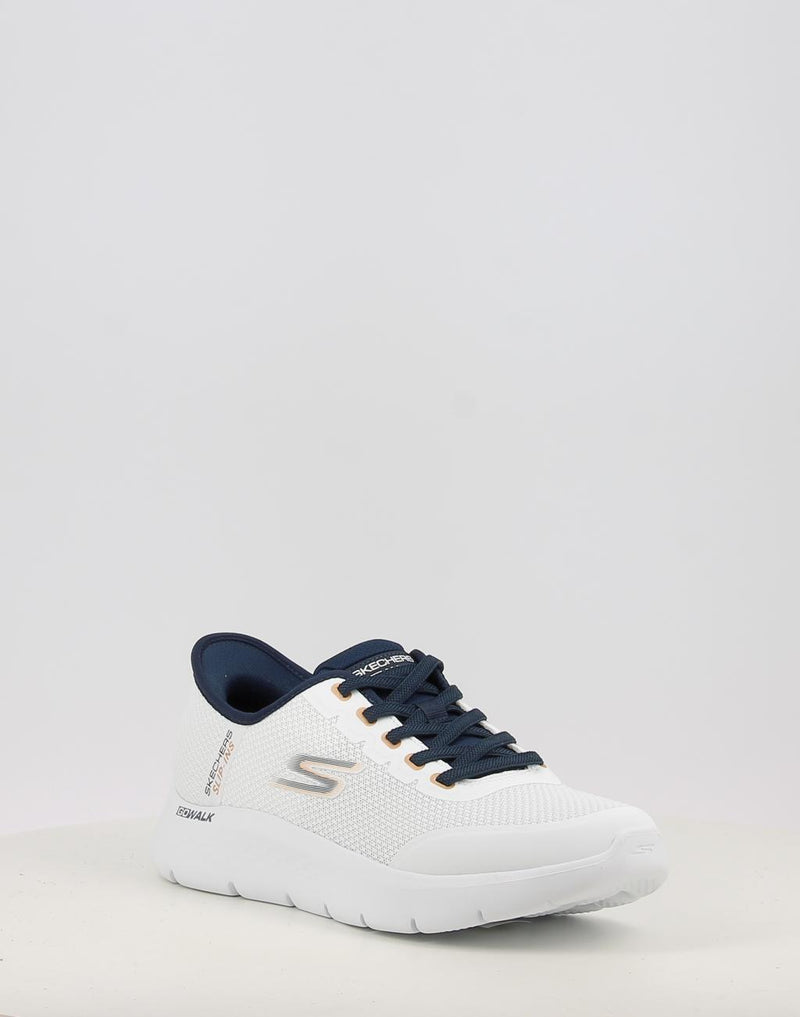 Sneaker SKECHERS SLIP-INS: GO WALK FLEX - NETRO 216332 weiß