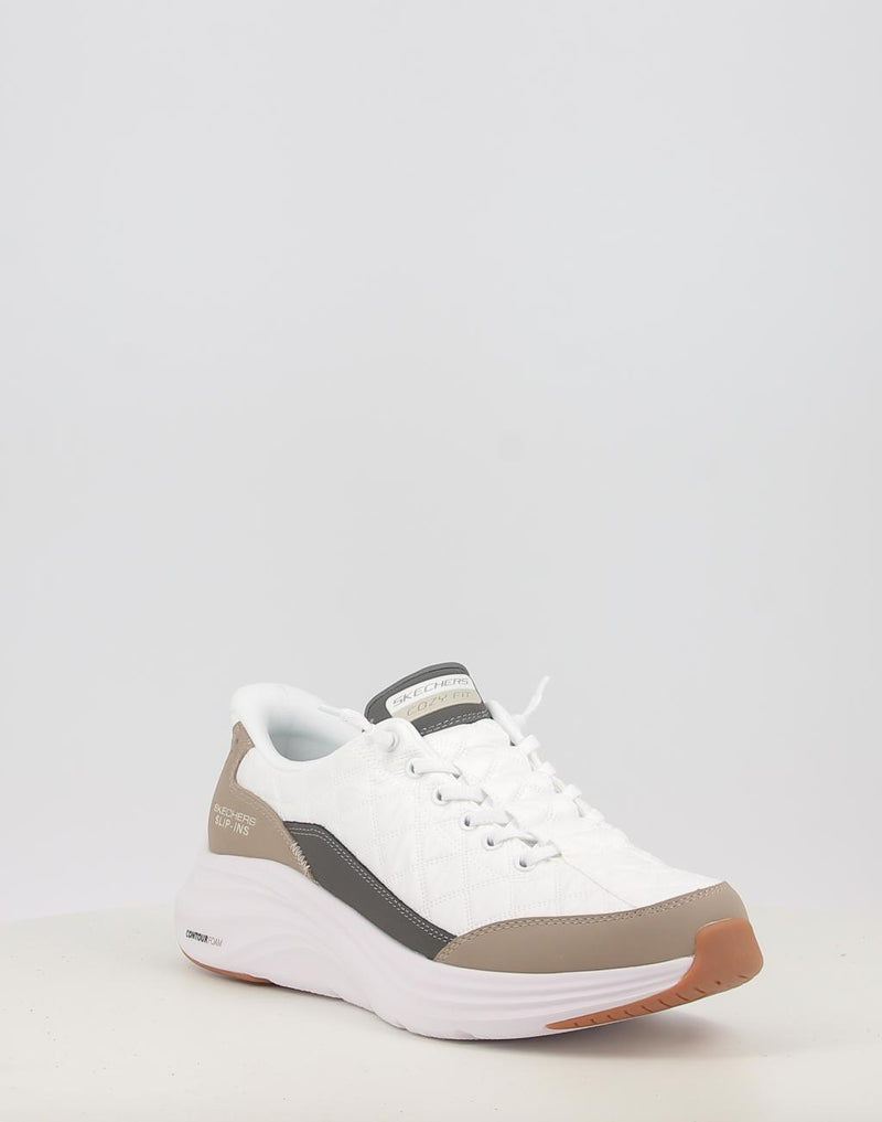 Sneaker SKECHERS SLIP-INS: CONTOUR FOAM 232619 weiß
