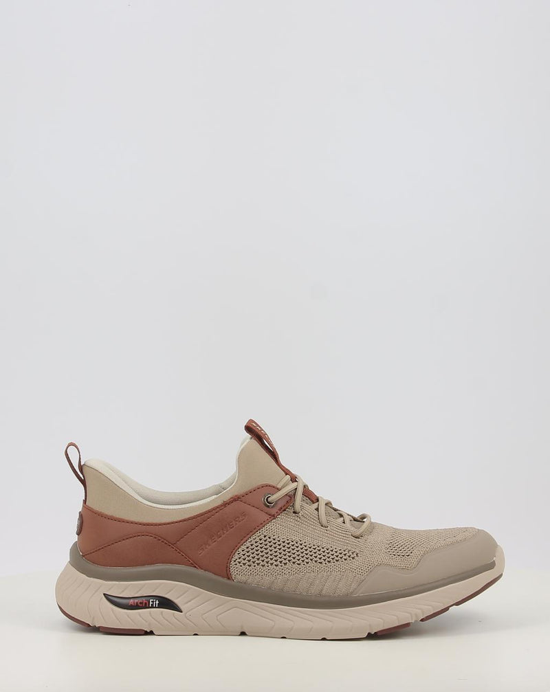 Sneaker SKECHERS SLIP-INS RELAXED FIT: ARCH CROS 205340 taupe